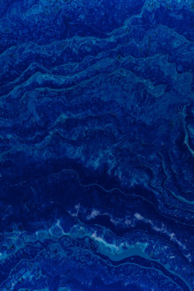 Complex Loans - a blue and white swirls