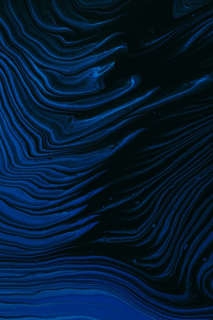 Loan Calculators - abstract blue ribbons